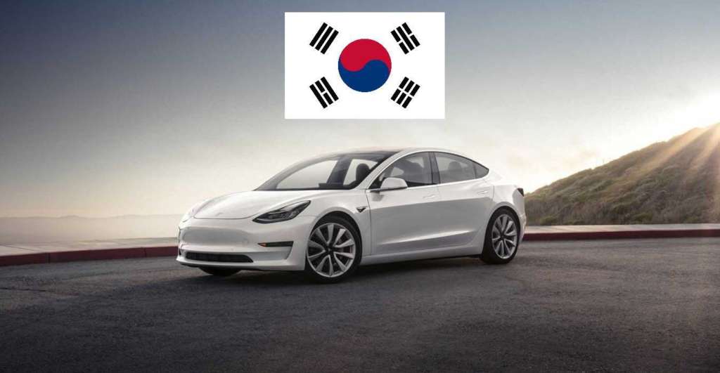Tesla aumenta le vendite in Corea del Sud