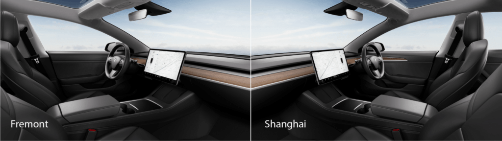 Le differenze nella Giga Shangai