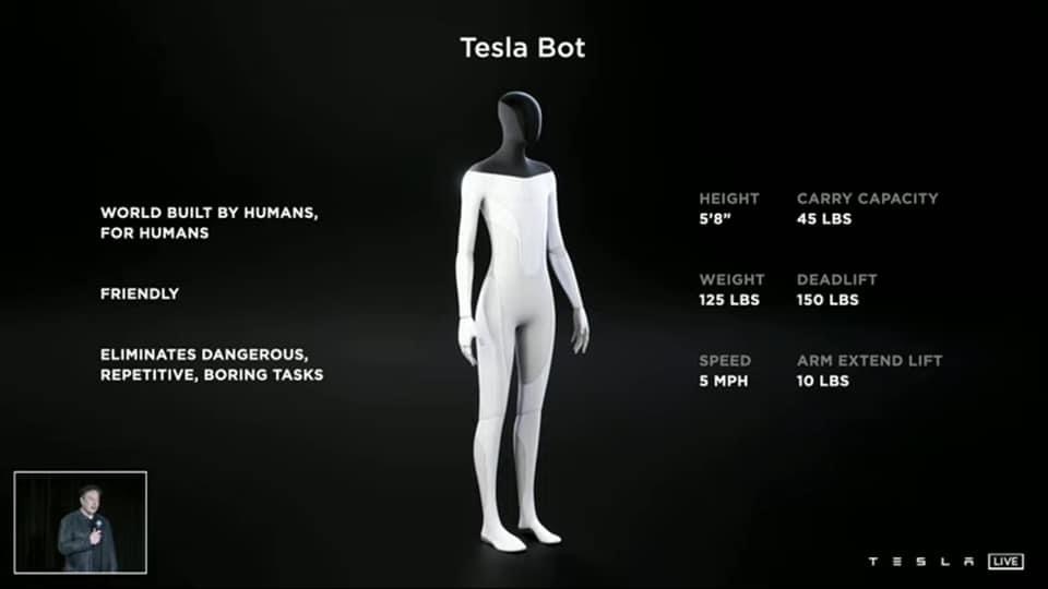 Master Plan part three - Tesla Bot
