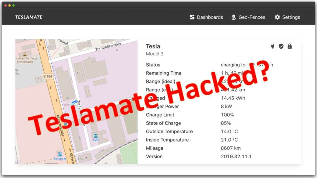 Vulnerabilità Tesla: facciamo chiarezza - Teslamate Hacked?