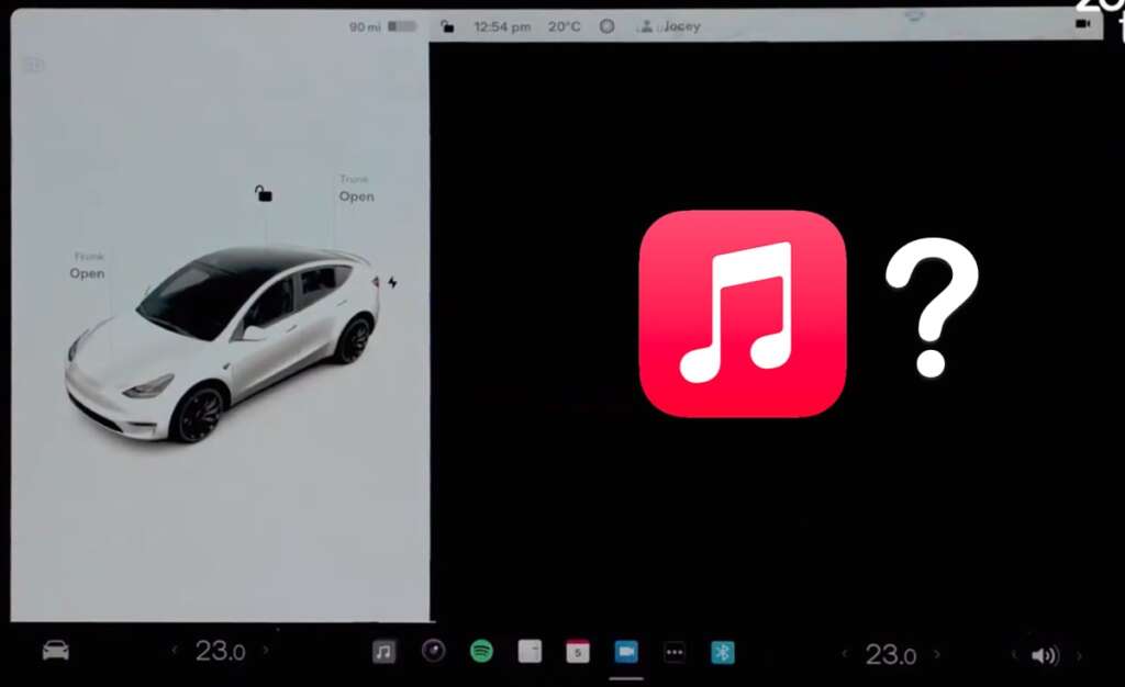 Apple Music su Tesla