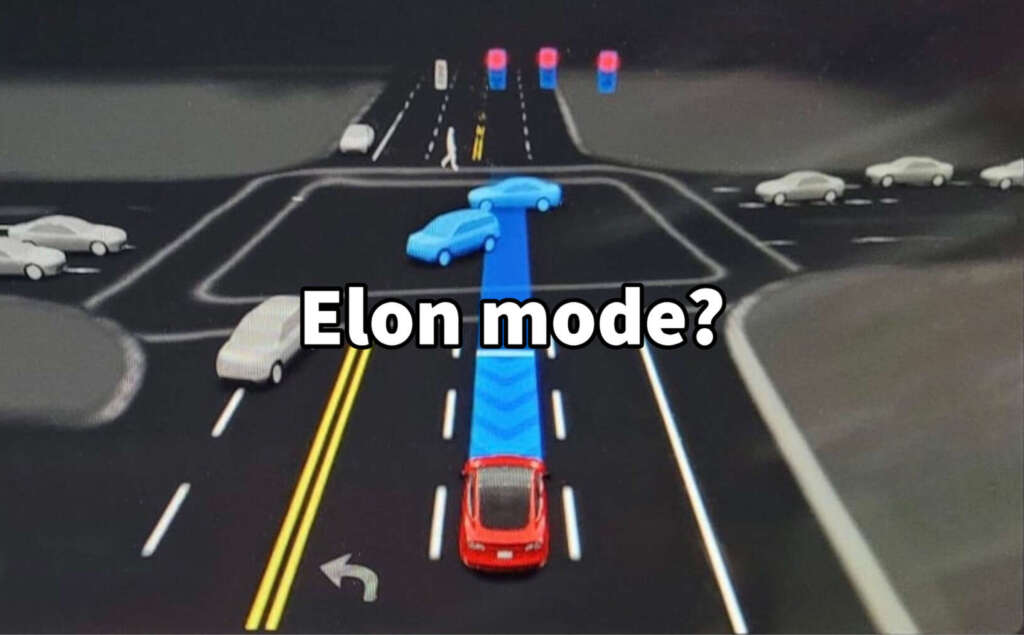 Elon mode fsd