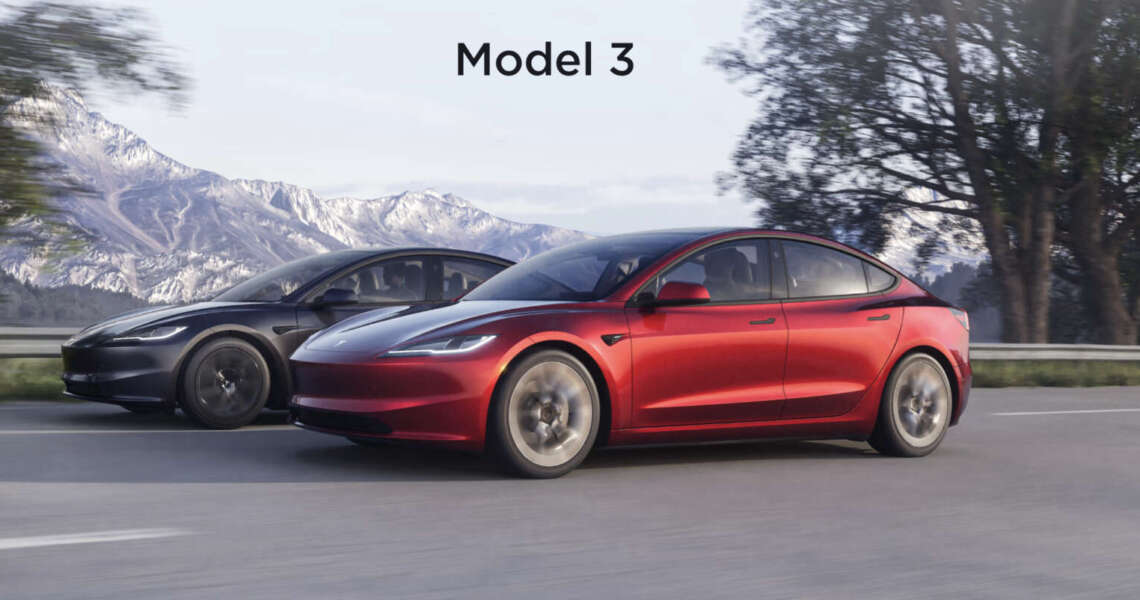 Nuova Tesla Model 3